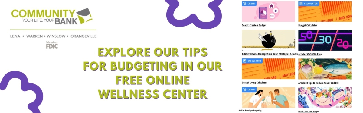 Online Wellness Center offers Budgeting tips